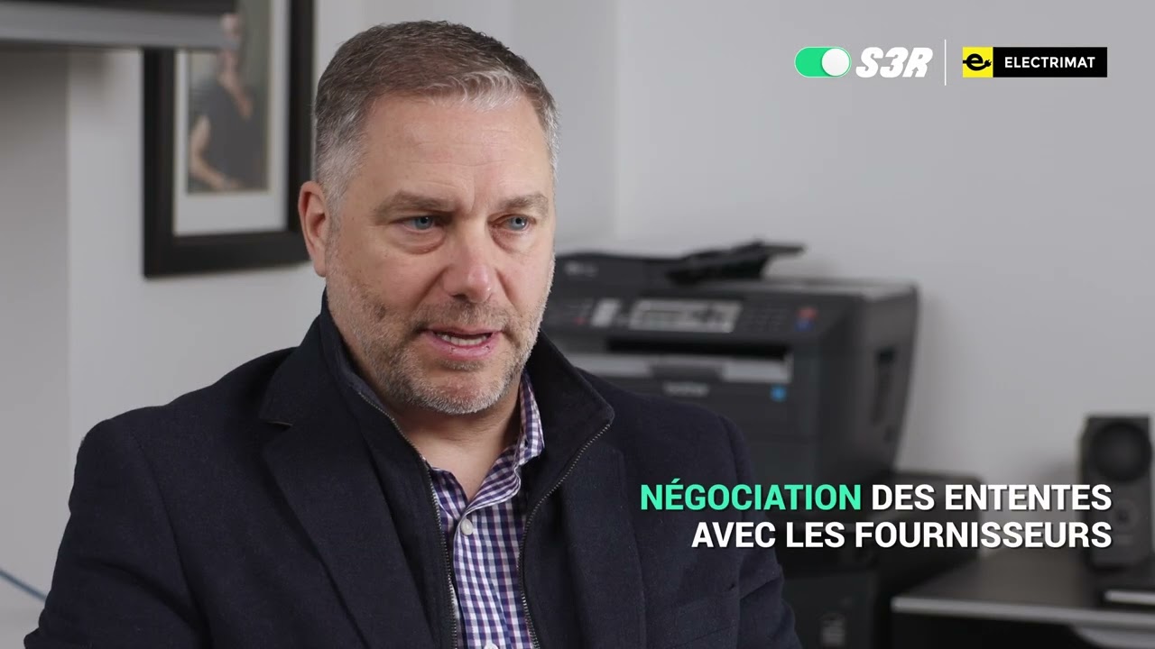 Electrimat réalise des économies de 30 à 50 % grâce à S3R!